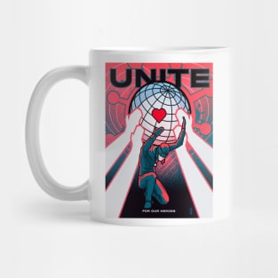 UNITE For Our Heroes Poster VARIANT Mug